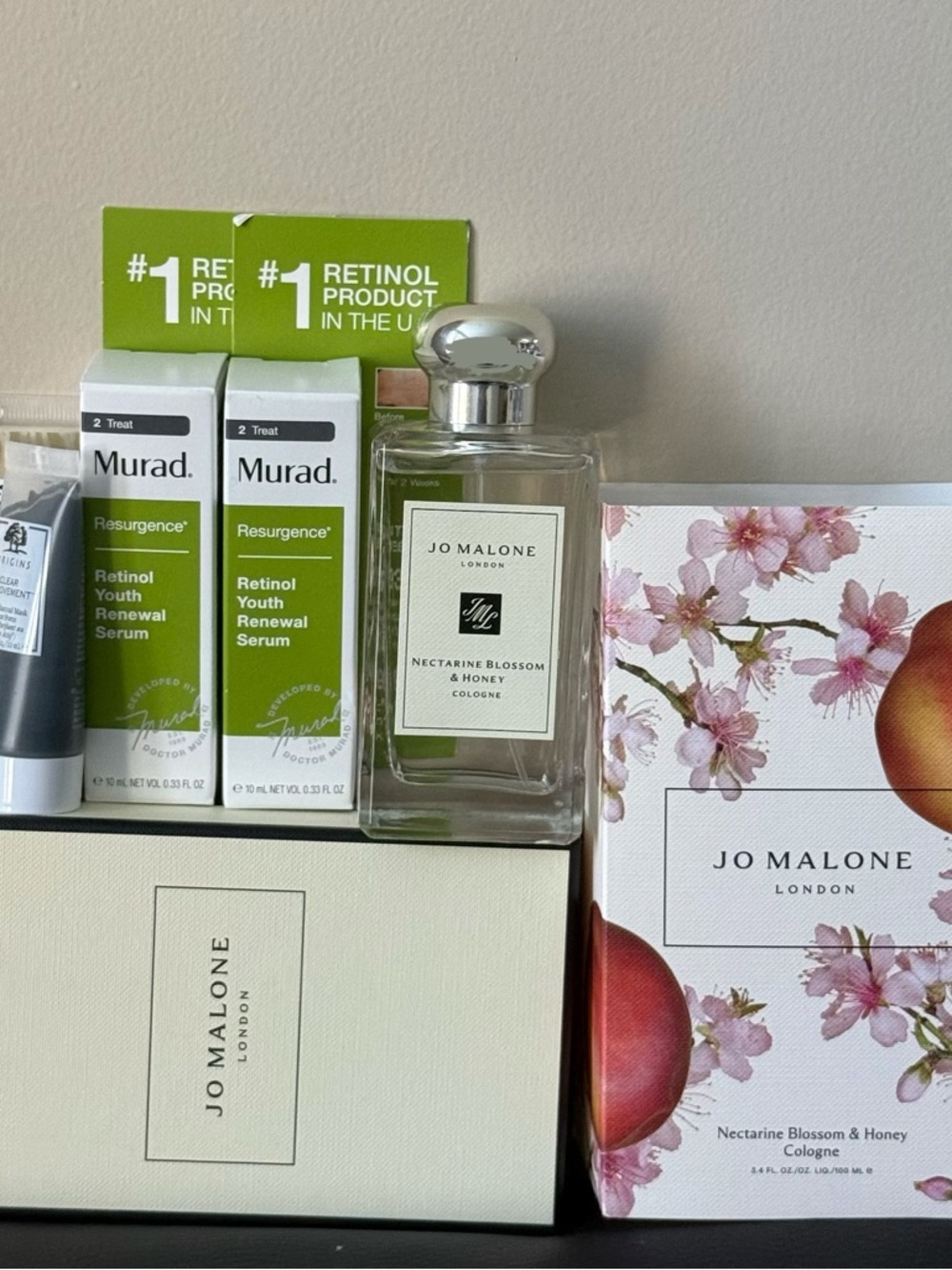 NIB Jo Malone Nectarine Blossom & Honey Cologne 100ml 3.4 Oz with free gifts